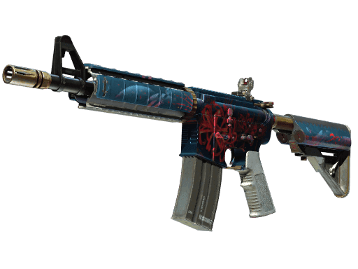 M4A4 | Spider Lily (Well-Worn)