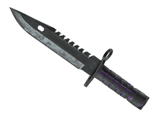 ★ M9 Bayonet | Ultraviolet (Battle-Scarred)