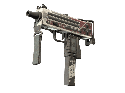 MAC-10 | Button Masher (Battle-Scarred)