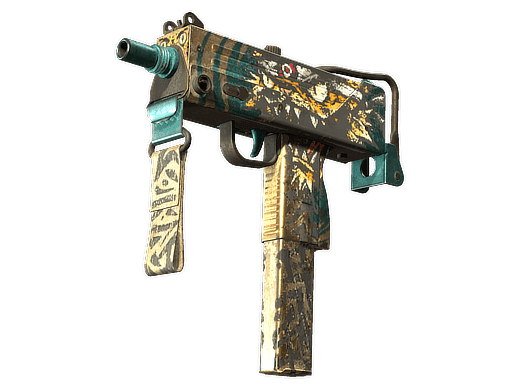 MAC-10 | Cat Fight (Battle-Scarred)