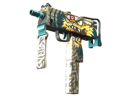 StatTrak™ MAC-10 | Cat Fight (Minimal Wear)
