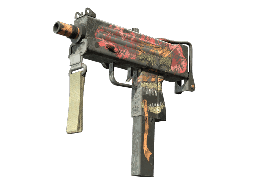 StatTrak™ MAC-10 | Curse (Battle-Scarred)