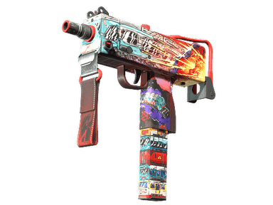 Souvenir MAC-10 | Derailment (Minimal Wear)