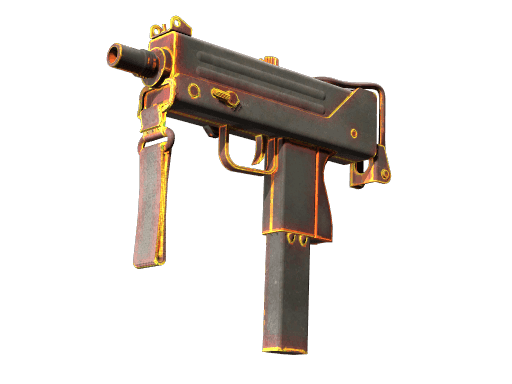 MAC-10 | Heat (Battle-Scarred)