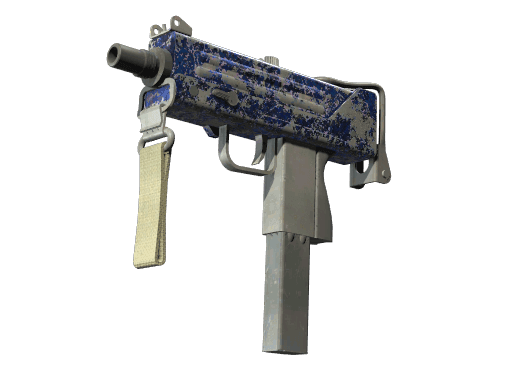 MAC-10 | Lapis Gator (Battle-Scarred)