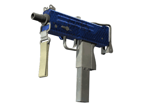 MAC-10 | Lapis Gator (Well-Worn)