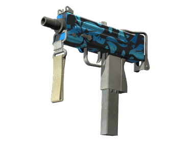 StatTrak™ MAC-10 | Oceanic (Minimal Wear)