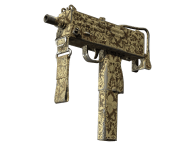 MAC-10 | Sienna Damask (Well-Worn)