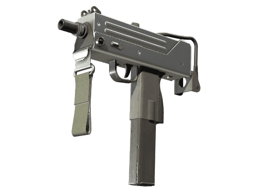 MAC-10 | Silver (Minimal Wear)