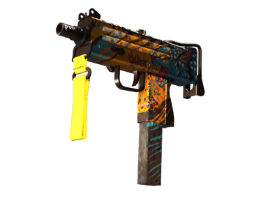 StatTrak™ MAC-10 | Stalker (Battle-Scarred)