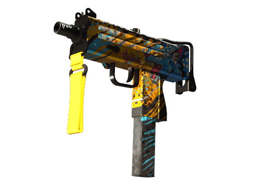 StatTrak™ MAC-10 | Stalker (Well-Worn)