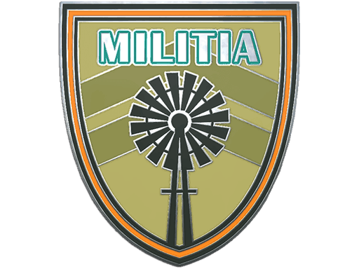 Militia Pin