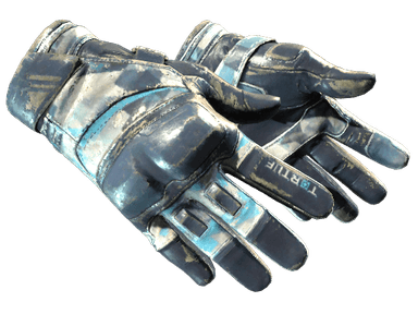 ★ Moto Gloves | Cool Mint (Battle-Scarred)