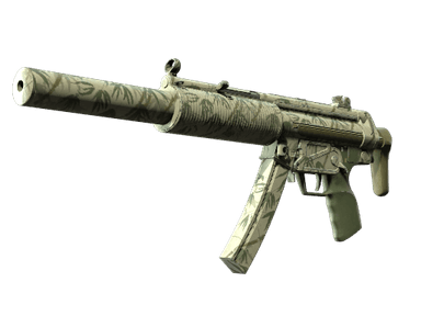 MP5-SD | Bamboo Garden (Well-Worn)