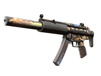 StatTrak™ MP5-SD | Necro Jr. (Minimal Wear)