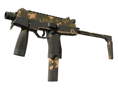 StatTrak™ MP9 | Black Sand (Well-Worn)