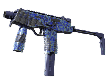MP9 | Cobalt Paisley (Well-Worn)