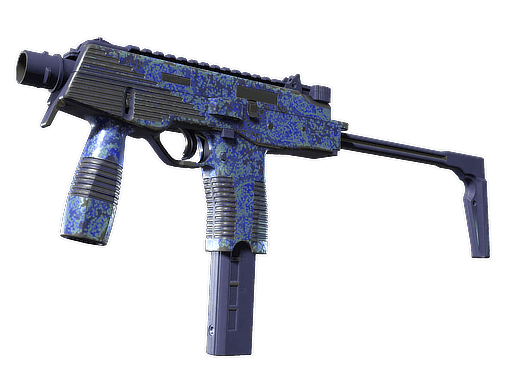 MP9 | Cobalt Paisley (Well-Worn)