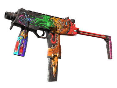 StatTrak™ MP9 | Food Chain (Well-Worn)