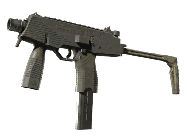 MP9 | Green Plaid (Battle-Scarred)