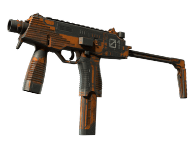 StatTrak™ MP9 | Modest Threat (Battle-Scarred)