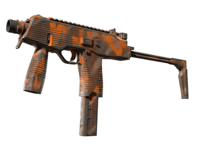 Souvenir MP9 | Orange Peel (Well-Worn)