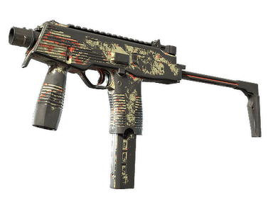 MP9 | Shredded (Battle-Scarred)