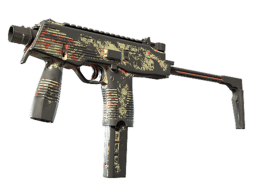 MP9 | Shredded (Battle-Scarred)