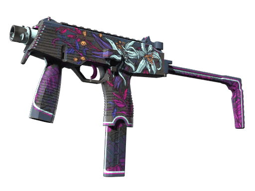 MP9 | Wild Lily (Well-Worn)