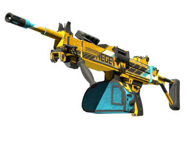 StatTrak™ Negev | Power Loader (Well-Worn)