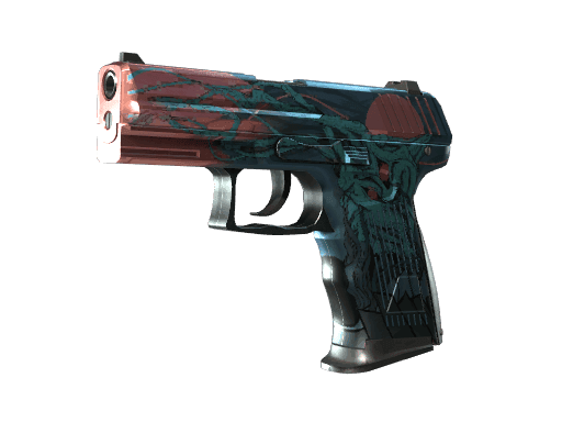 StatTrak™ P2000 | Gnarled (Minimal Wear)