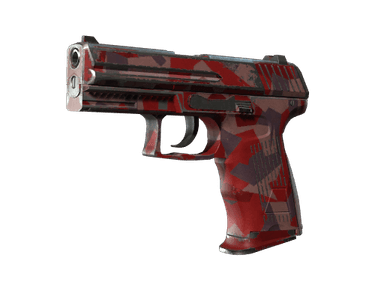 P2000 | Red FragCam (Well-Worn)
