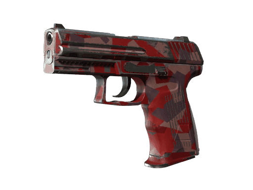 P2000 | Red FragCam (Well-Worn)