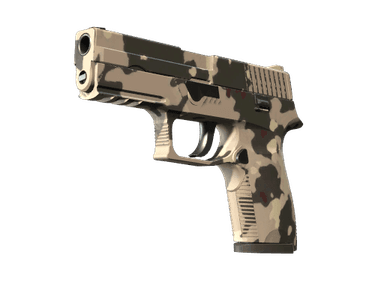 Souvenir P250 | Black & Tan (Minimal Wear)