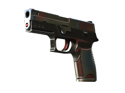 StatTrak™ P250 | Cyber Shell (Well-Worn)