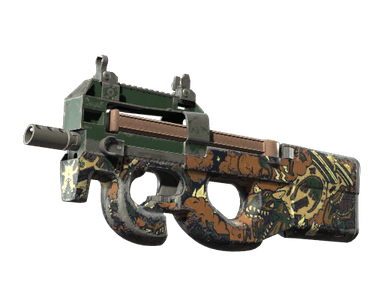 StatTrak™ P90 | Cocoa Rampage (Well-Worn)