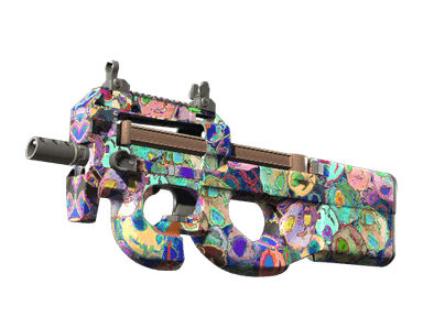 StatTrak™ P90 | Death by Kitty (Minimal Wear)