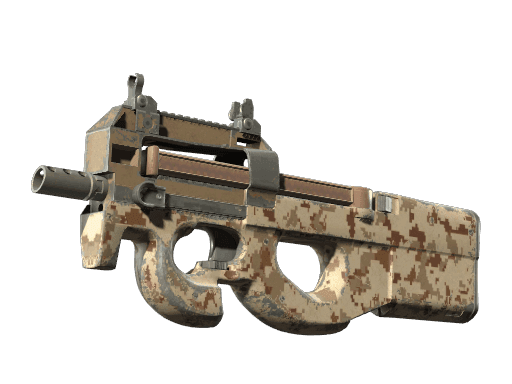 Souvenir P90 | Desert DDPAT (Well-Worn)