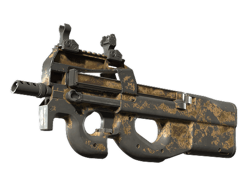 P90 | Desert Halftone (Battle-Scarred)