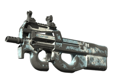 Souvenir P90 | Glacier Mesh (Battle-Scarred)