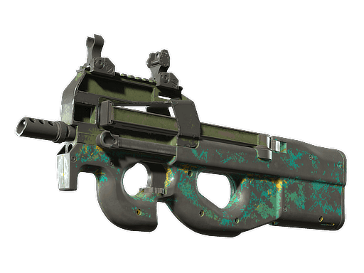 P90 | Mustard Gas (Battle-Scarred)