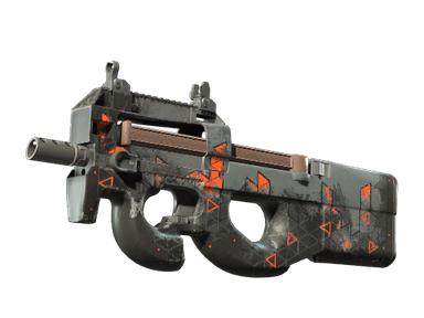 StatTrak™ P90 | Trigon (Well-Worn)