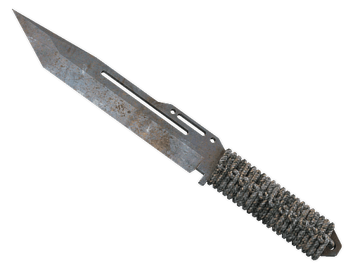 ★ Paracord Knife | Rust Coat (Well-Worn)