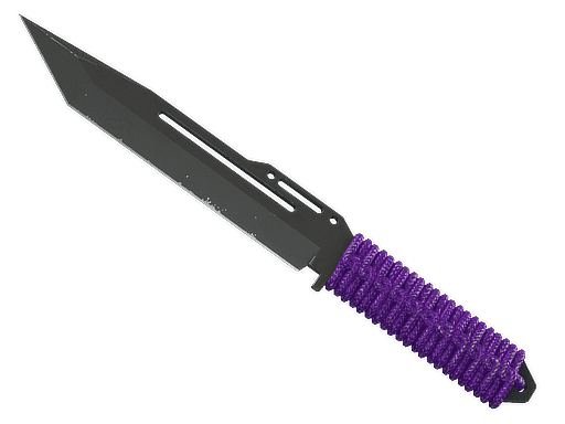 ★ Paracord Knife | Ultraviolet (Field-Tested)