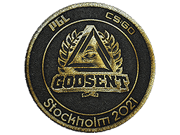 Patch | GODSENT (Gold) | Stockholm 2021