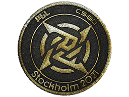 Patch | Ninjas in Pyjamas (Gold) | Stockholm 2021