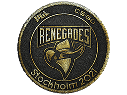 Patch | Renegades (Gold) | Stockholm 2021