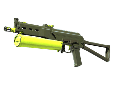 PP-Bizon | Chemical Green (Well-Worn)