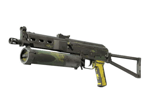 StatTrak™ PP-Bizon | Jungle Slipstream (Battle-Scarred)