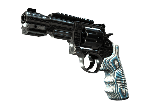 StatTrak™ R8 Revolver | Grip (Well-Worn)